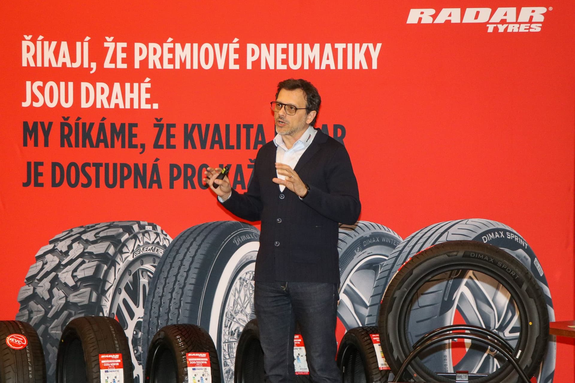 Z první ruky: Radar Day 2025 odhalil budoucnost pneumatik