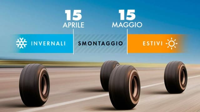 Pozor na italské silnice: Od 15. dubna platí nová pravidla pro pneumatiky